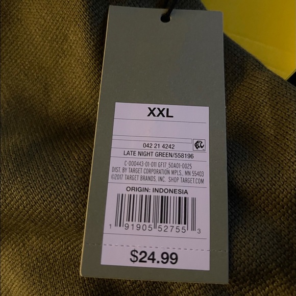 Goodfellow & co Sweat Pants Late Night Green - Picture 7 of 7